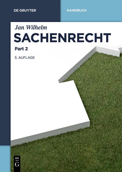 Sachenrecht (De Gruyter Handbuch) Law
