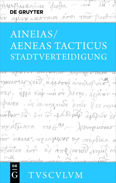 Stadtverteidigung / Poliorketika: Griechisch - deutsch (Sammlung Tusculum) Contemporary literature