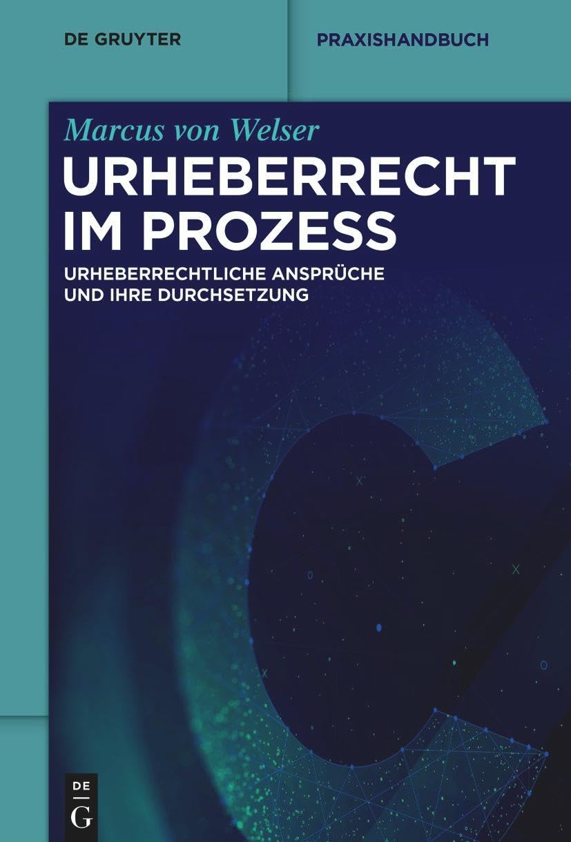 Urheberrecht im Prozess Law Books