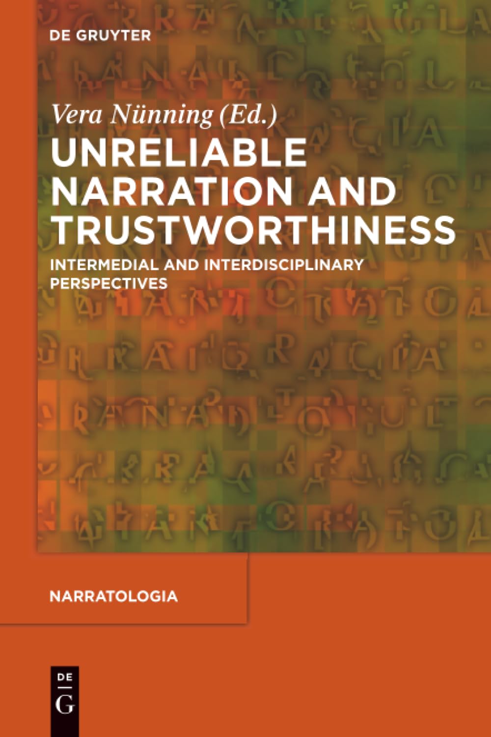 Product Image: Unreliable Narration and Trustworthiness