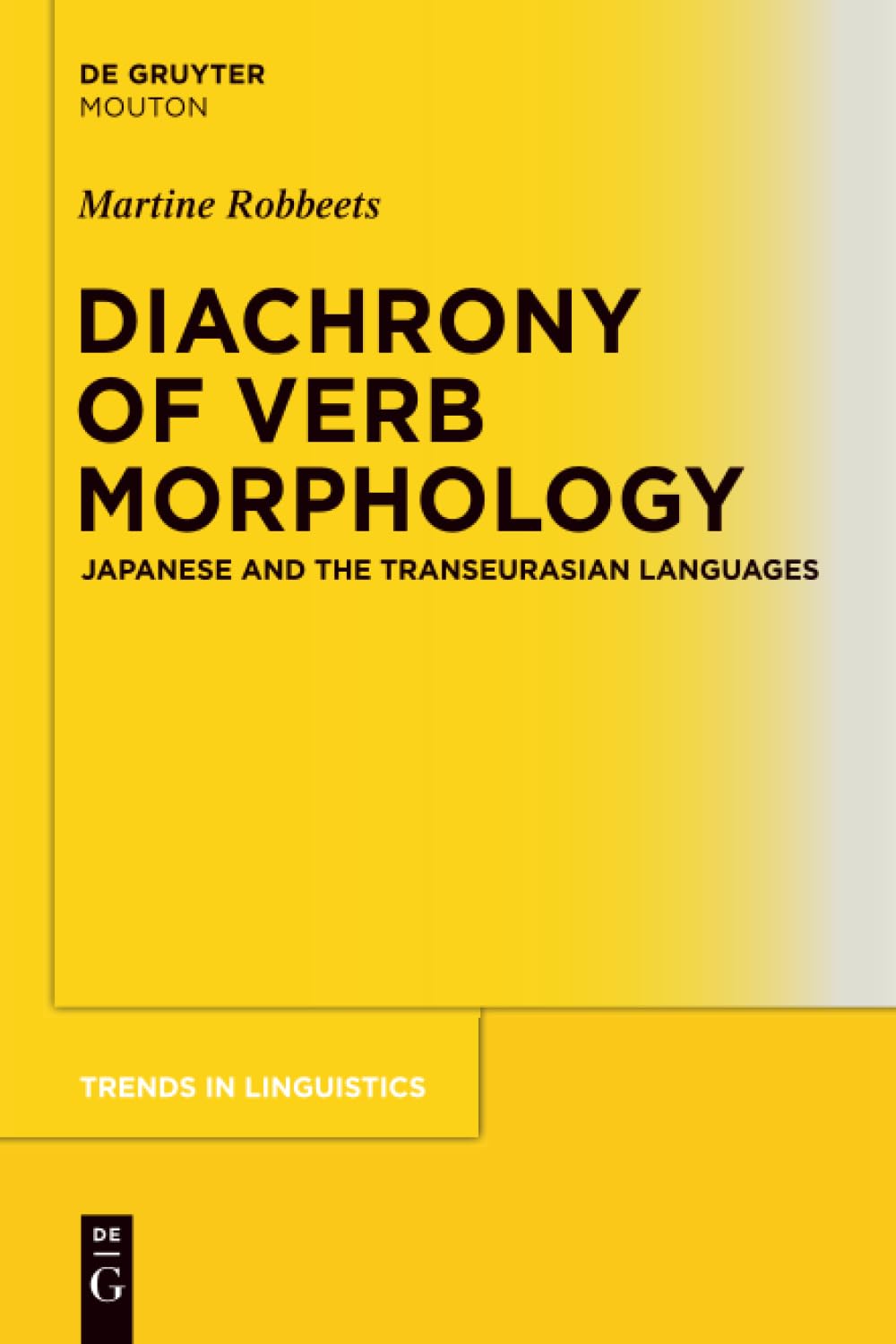 Diachrony of Verb Morphology Social Sciences