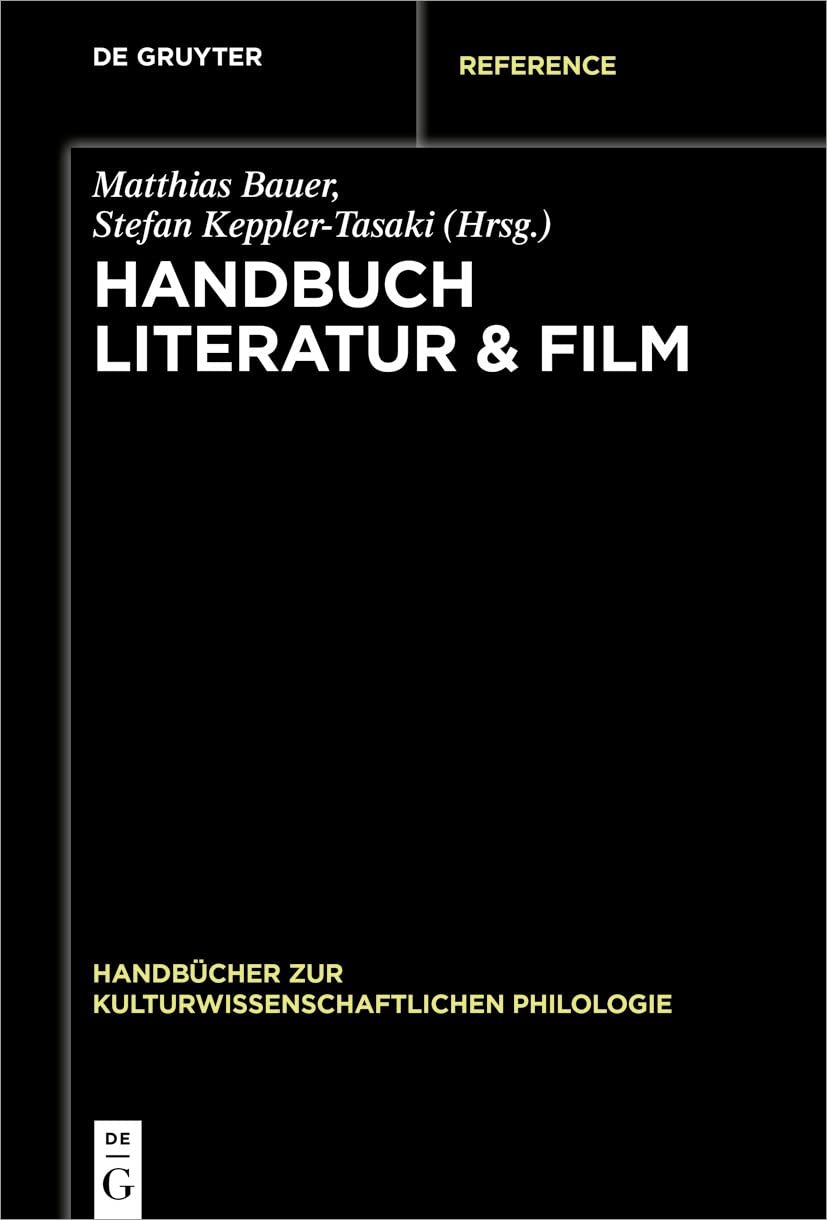 Handbuch Literatur & Film Media & Communication