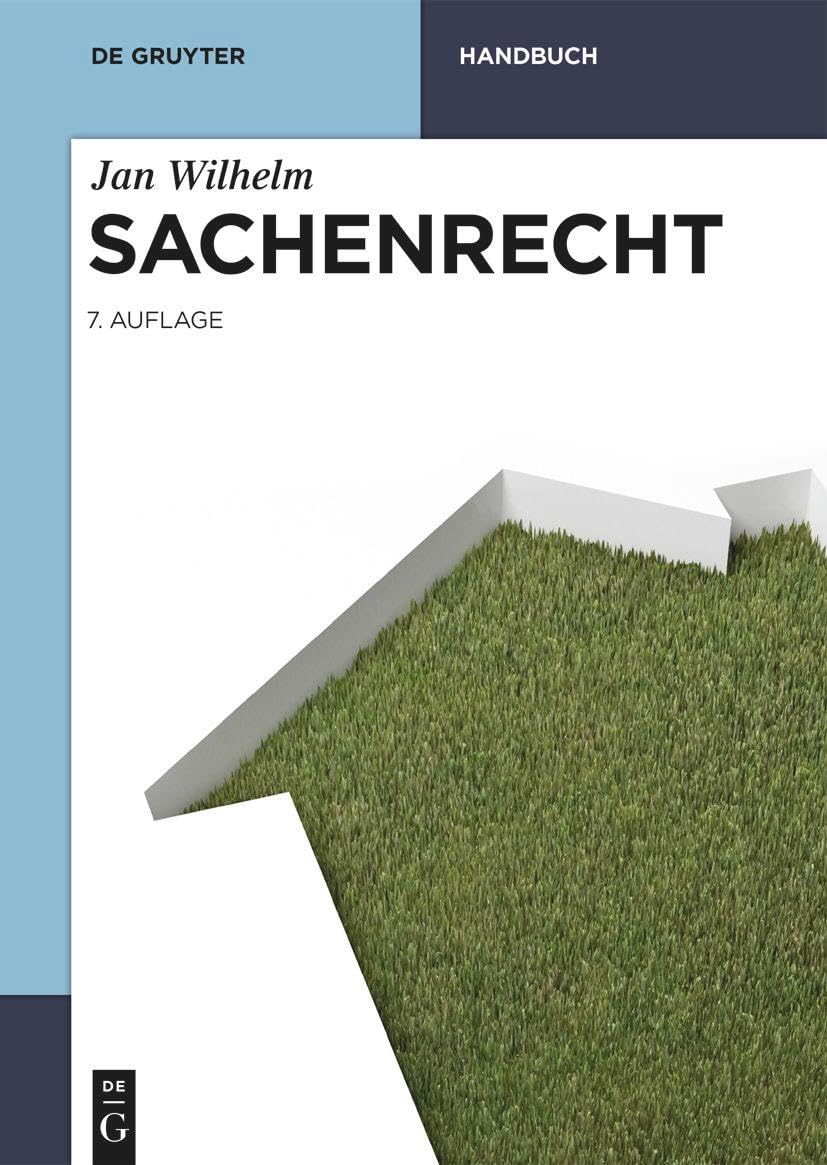 Sachenrecht (De Gruyter Handbuch) Law