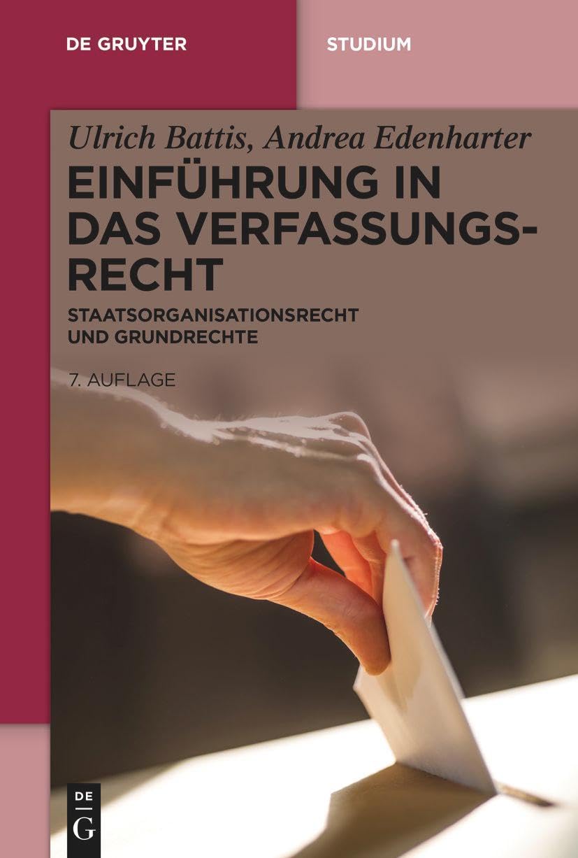 Einführung in das Verfassungsrecht Law