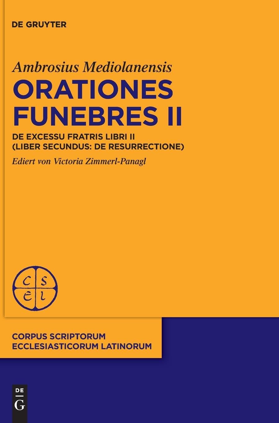 Orationes funebres II Contemporary literature