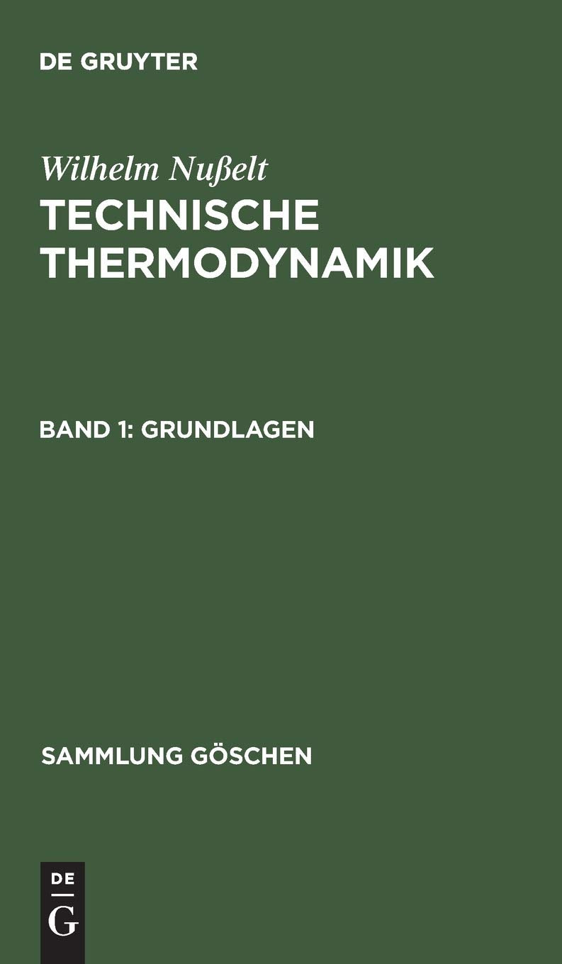 Grundlagen (Sammlung Göschen, 1084, Band 1084) Reference Books