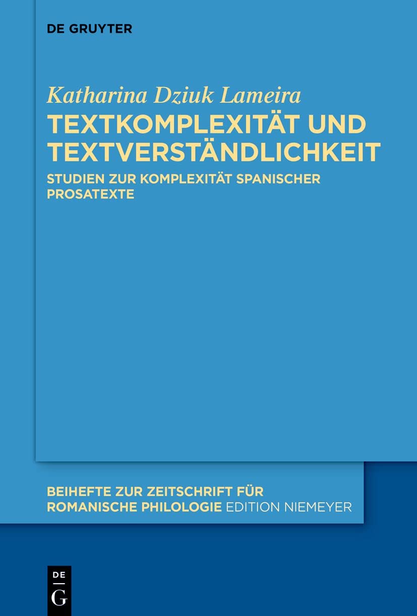 Textkomplexität und Textverständlichkeit Social Sciences