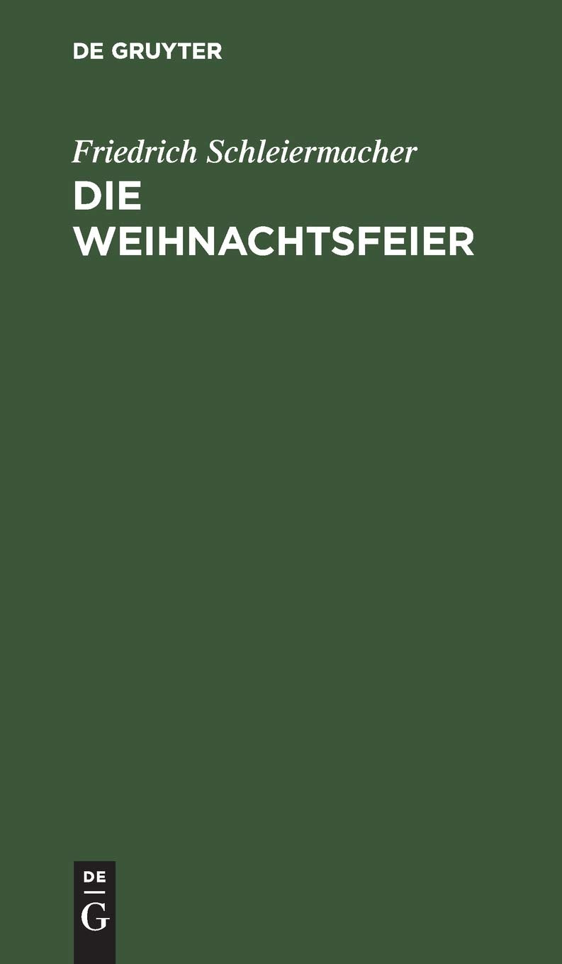Die Weihnachtsfeier: Ein Gespräch Contemporary literature