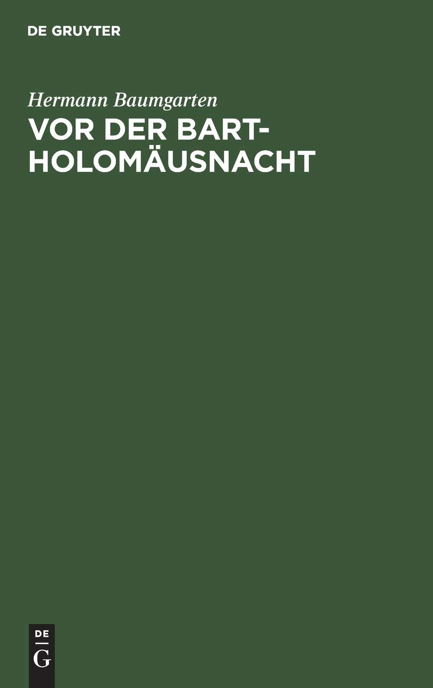 Product Image: Vor der Bartholomäusnacht