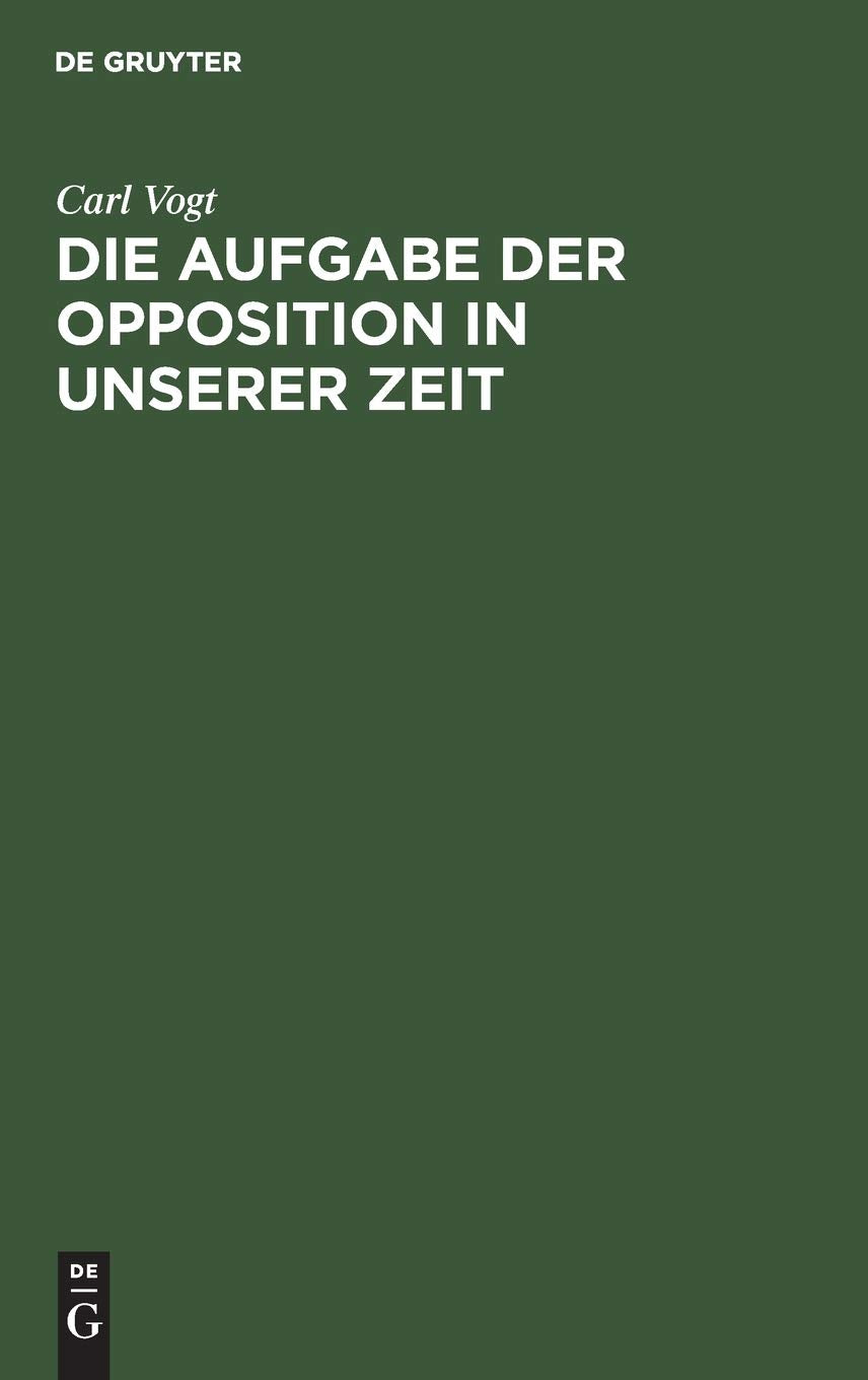 Die Aufgabe der Opposition in unserer Zeit: Zum Besten der deutschen Flüchtlinge Politics & History