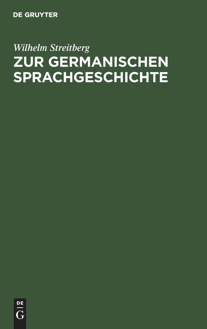 Zur germanischen Sprachgeschichte Social Sciences