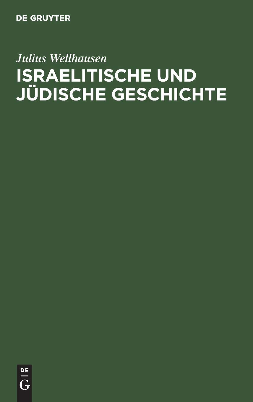 Israelitische und jüdische Geschichte Politics & History