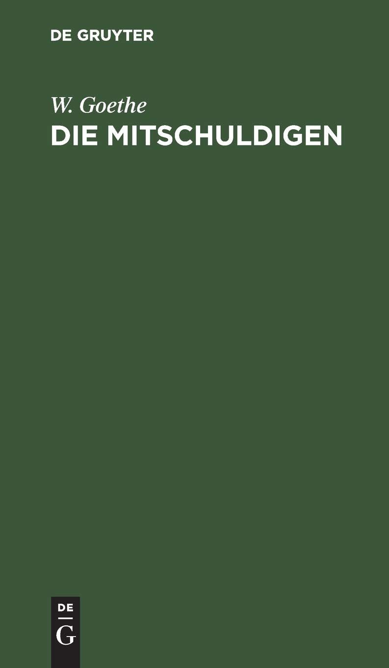 Product Image: Die Mitschuldigen: Ein Lustspiel