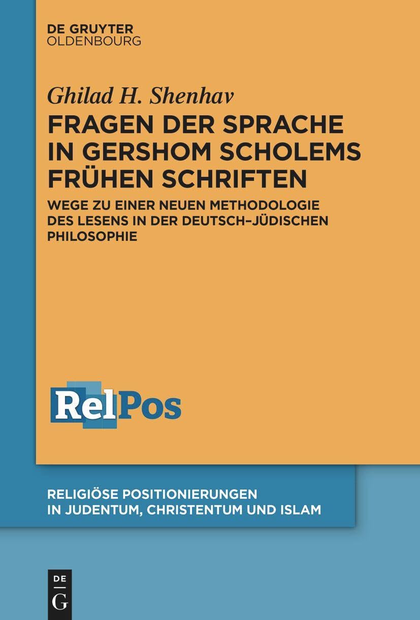 Fragen der Sprache in Gershom Scholems frühen Schriften Foreign Languages ​​& Dictionaries
