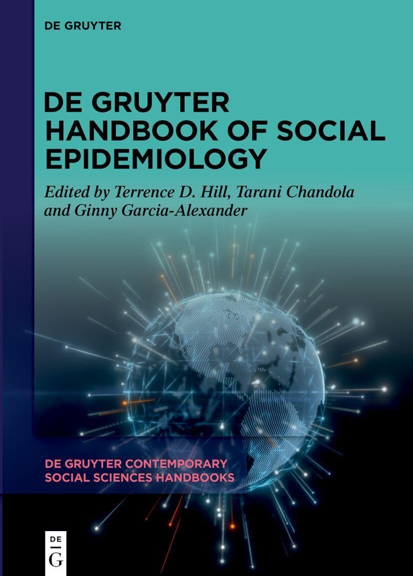De Gruyter Handbook of Social Epidemiology Medicine