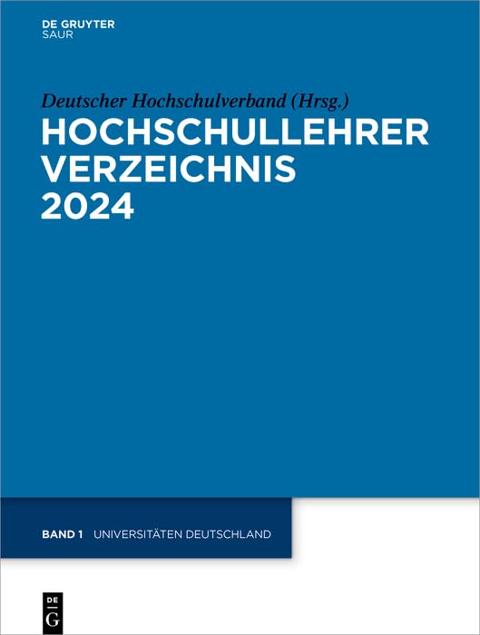 Hochschullehrer Verzeichnis / 2024 Social Sciences