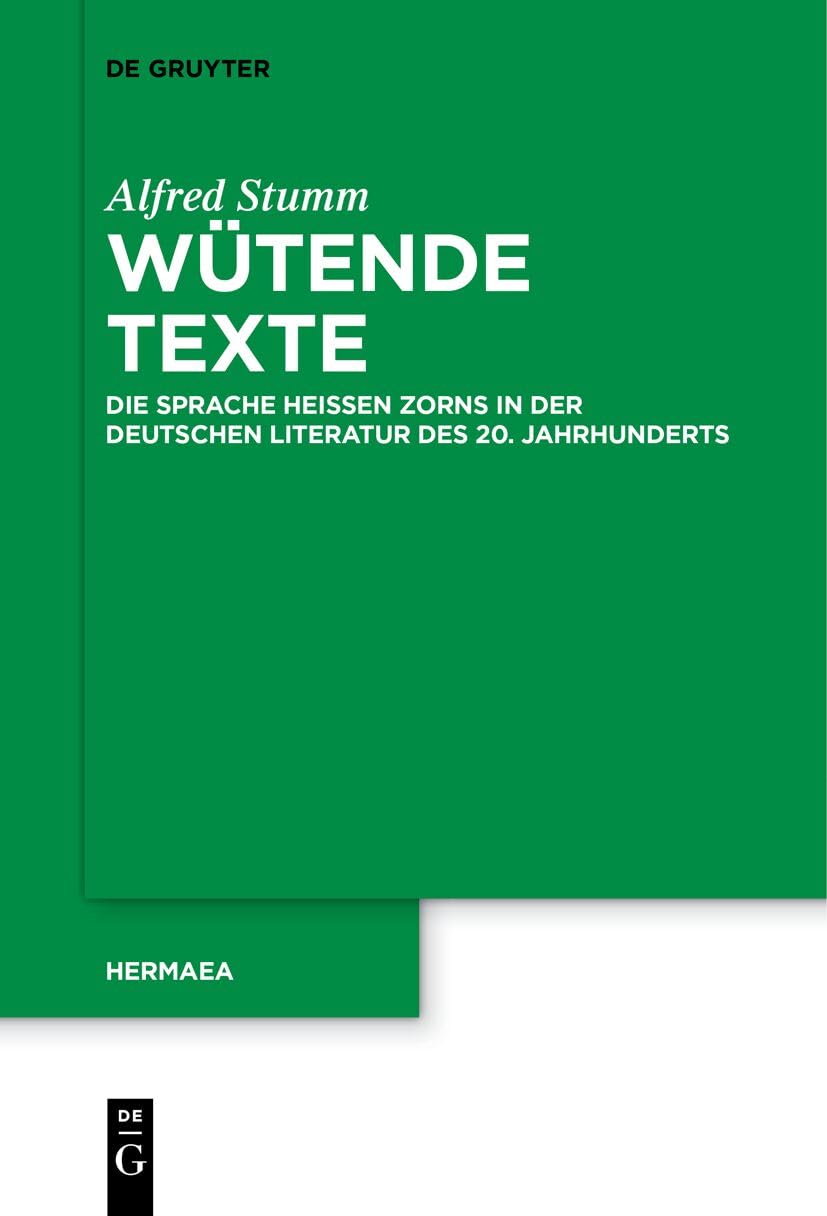 Wütende Texte Contemporary literature
