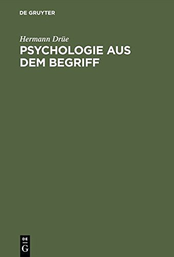 Psychologie aus dem Begriff: Hegels Persönlichkeitstheorie Books