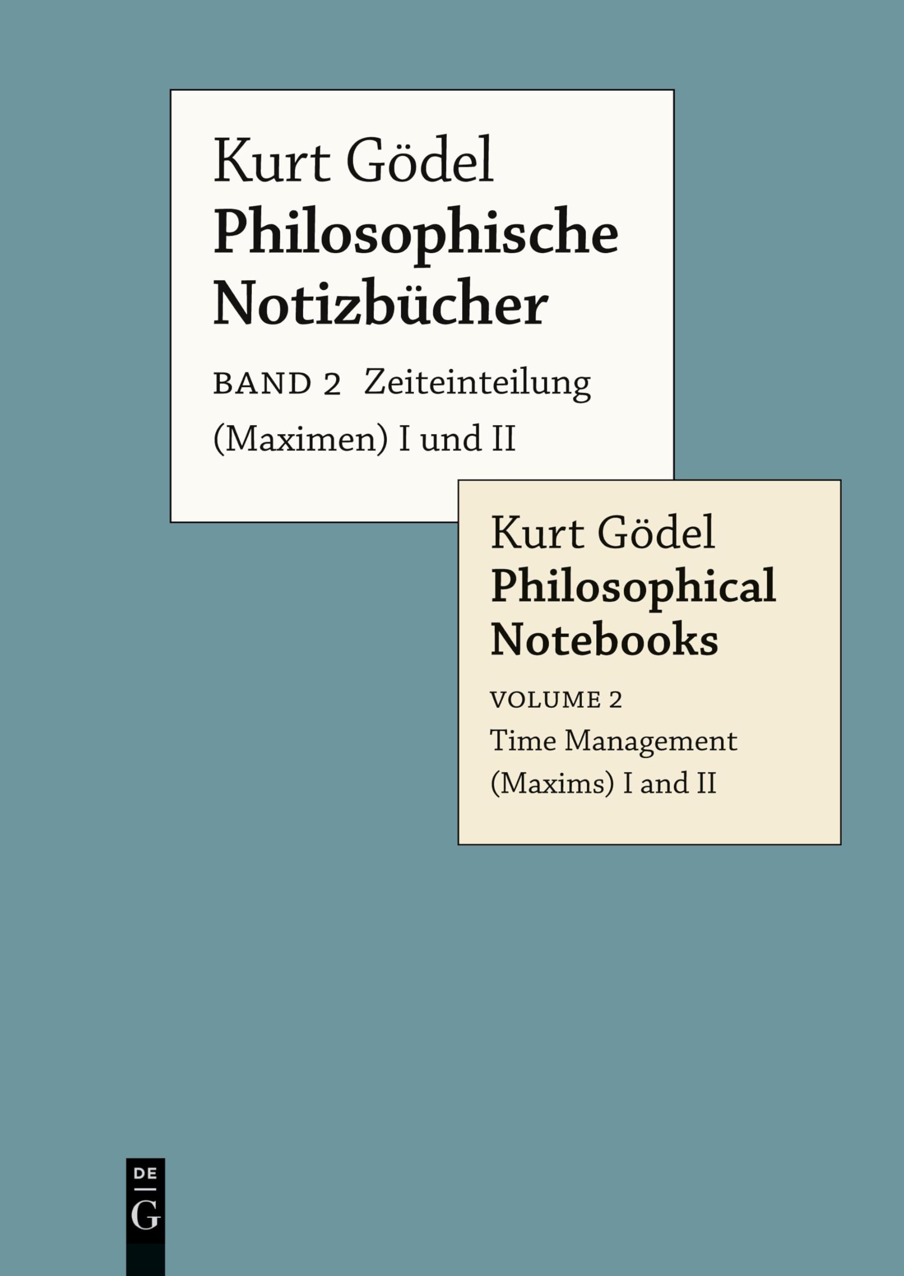 Zeiteinteilung (Maximen) I und II / Time Management (Maxims) I and II Philosophy