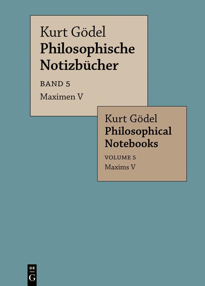 Maximen V / Maxims V Philosophy