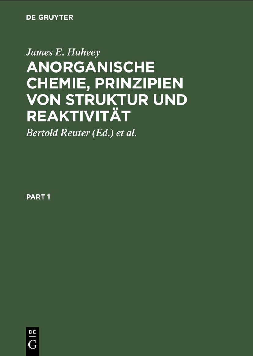 Anorganische Chemie, Prinzipien von Struktur und Reaktivität Leisure, Home & Garden
