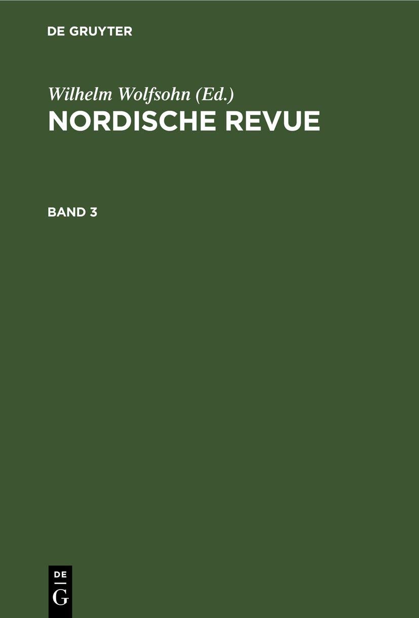 Product Image: Nordische Revue. Band 3