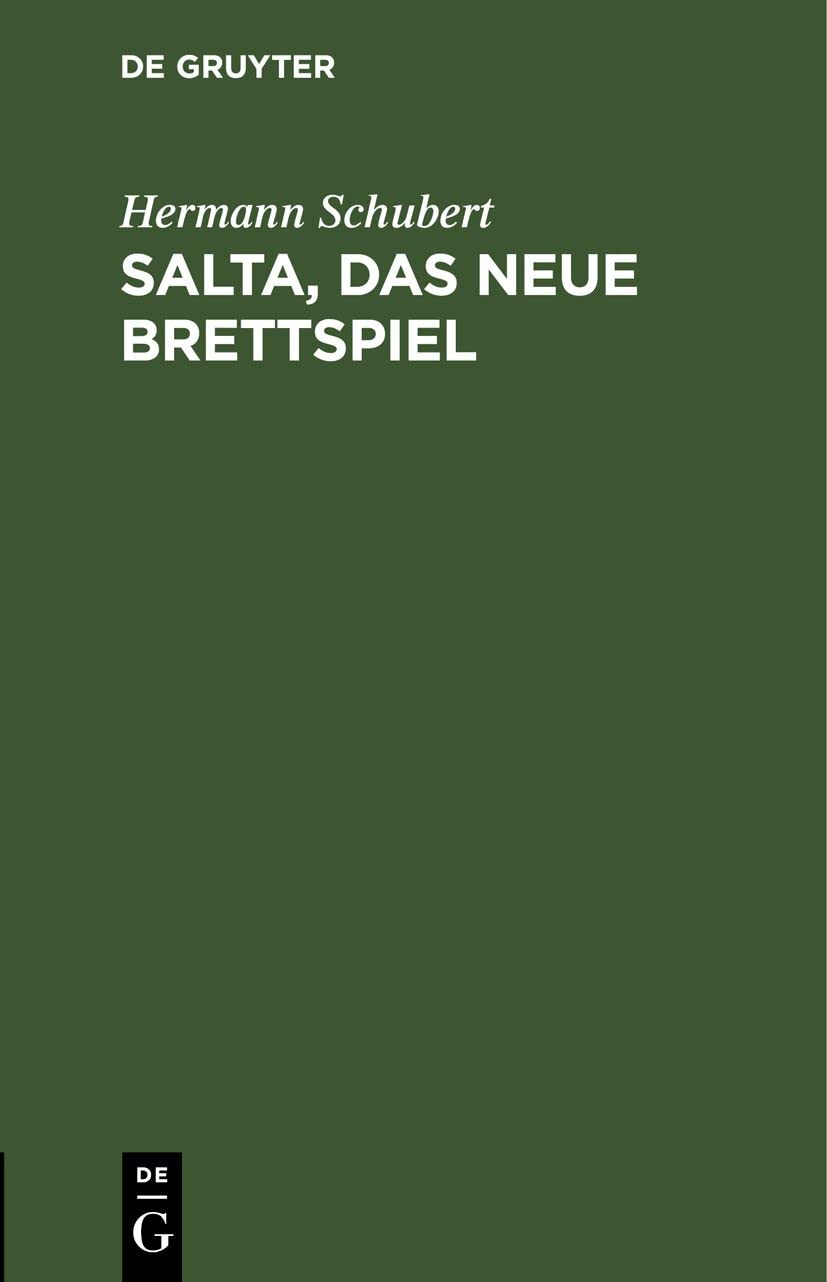 Salta, das neue Brettspiel: Für Anfänger erläutert Media & Communication