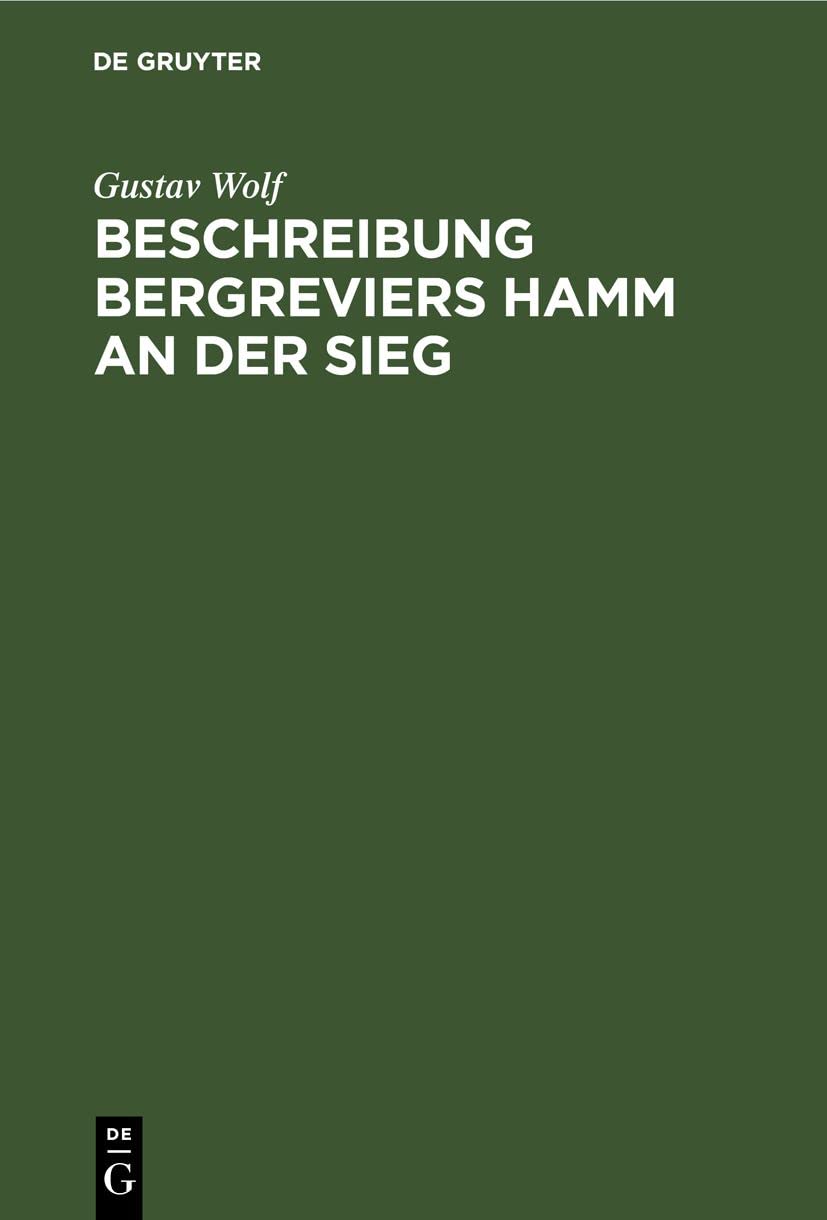 Beschreibung Bergreviers Hamm an der Sieg Business, Finance & Career