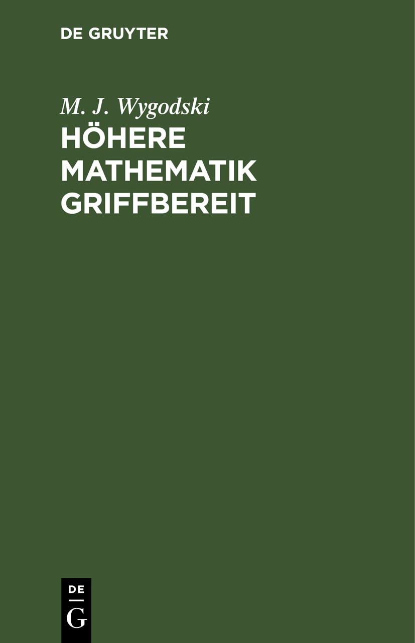 Höhere Mathematik griffbereit Media & Communication