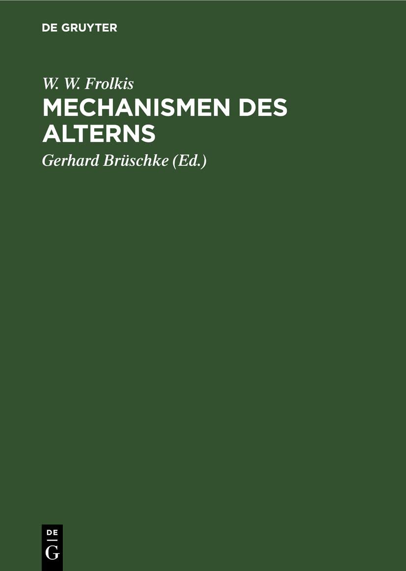 Mechanismen des Alterns Medicine