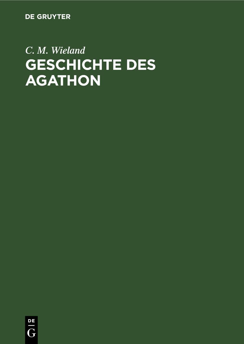 Product Image: Geschichte des Agathon