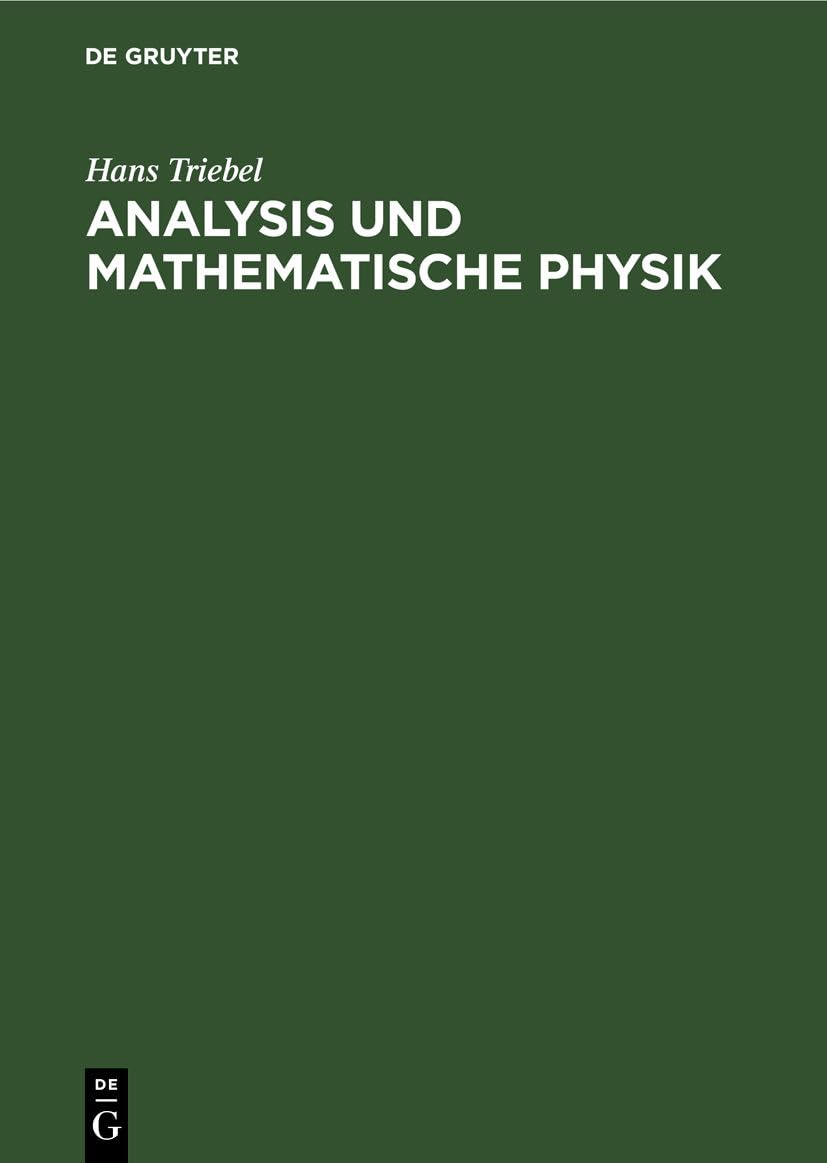 Analysis und mathematische Physik Business, Finance & Career