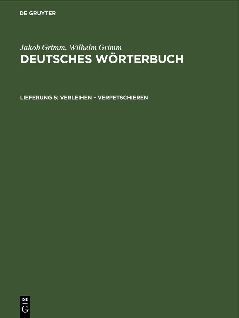 Verleihen – Verpetschieren: DE (Deutsches Wörterbuch) Media & Communication
