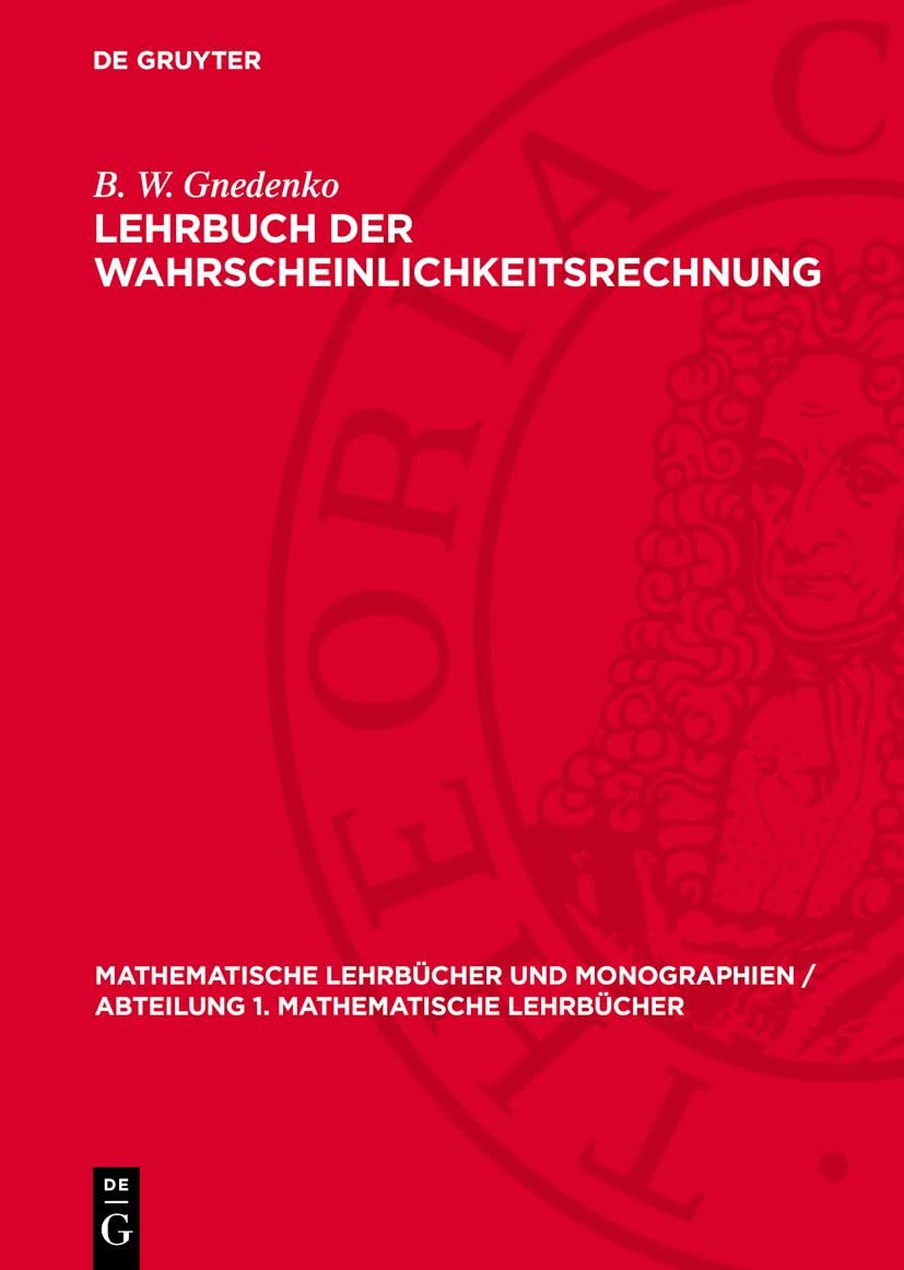 Product Image: Lehrbuch der Wahrscheinlichkeitsrechnung