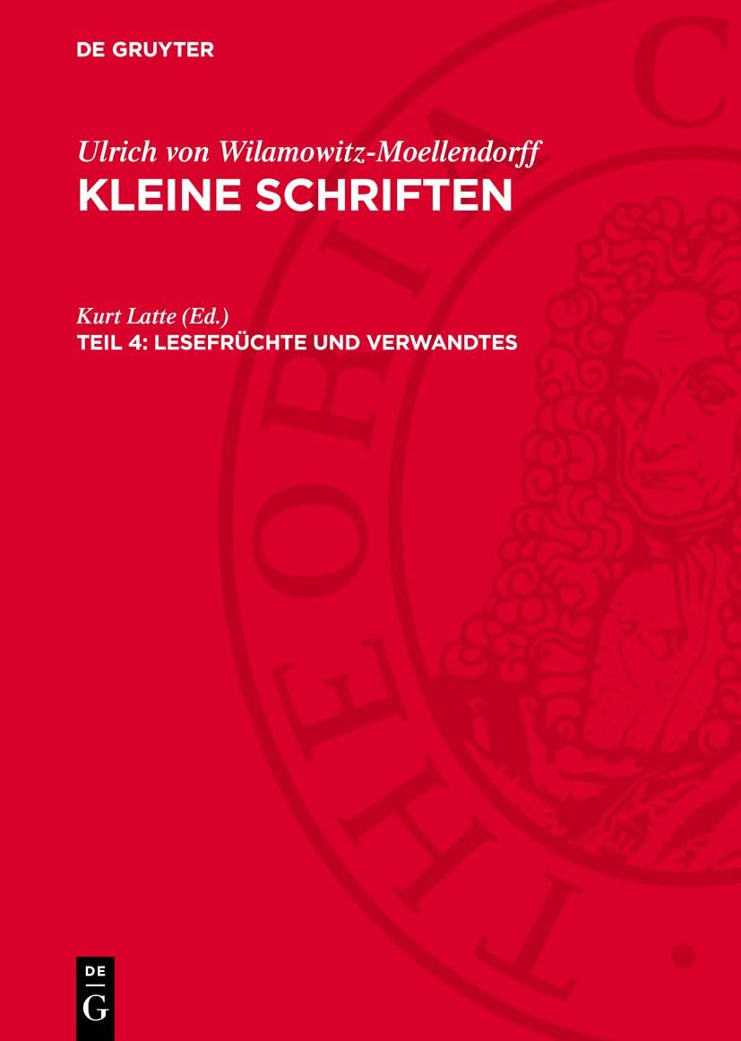 Lesefrüchte und Verwandtes: DE (Kleine Schriften) Contemporary literature