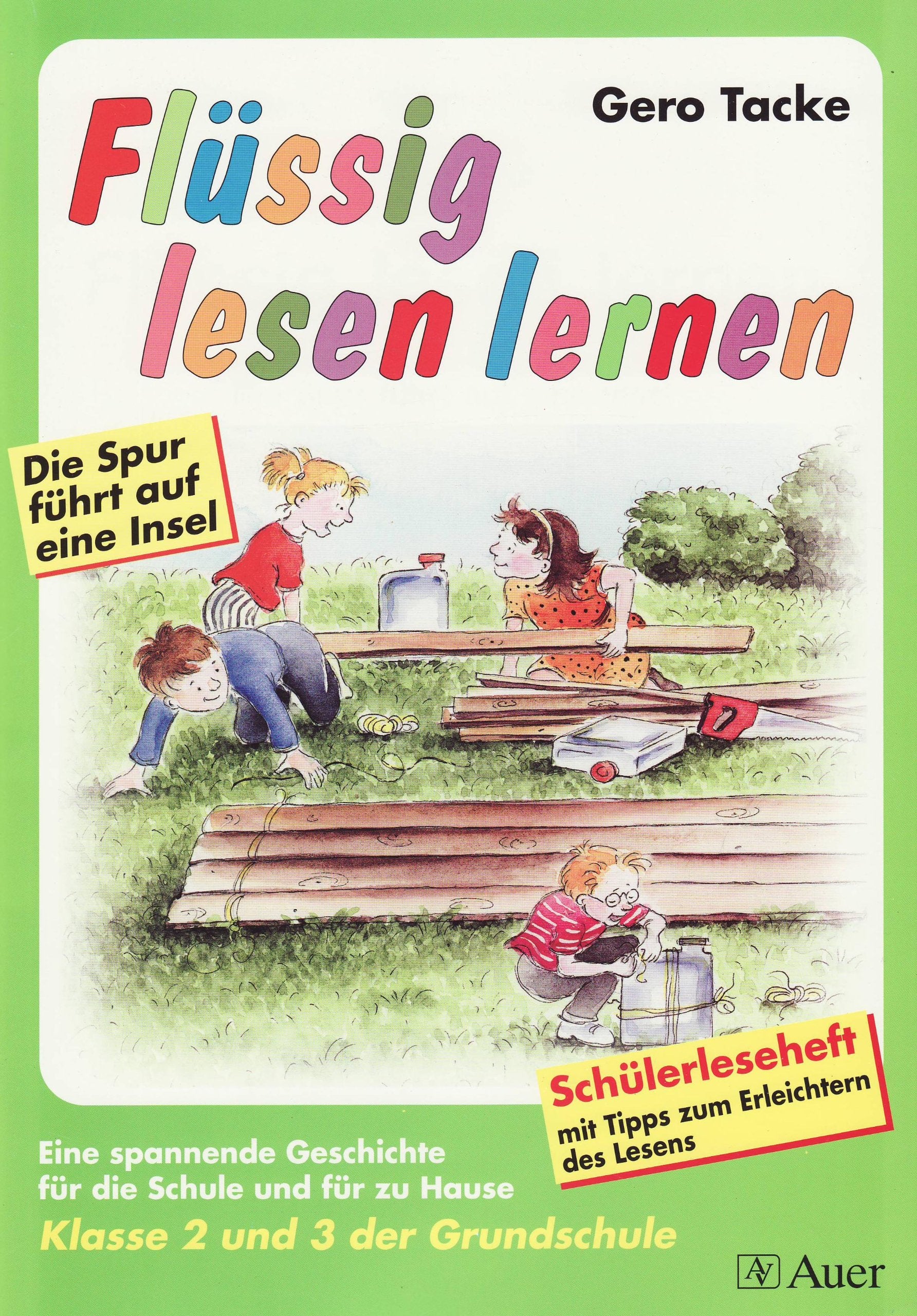 Flüssig lesen lernen - Die Spur führt auf eine Insel: Schülerleseheft 2./3. Jahrgangsstufe Study Guides