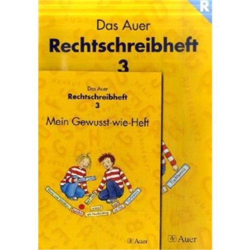 Das Auer Rechtschreibheft: Arbeitsheft für das 3. Schuljahr Study Guides