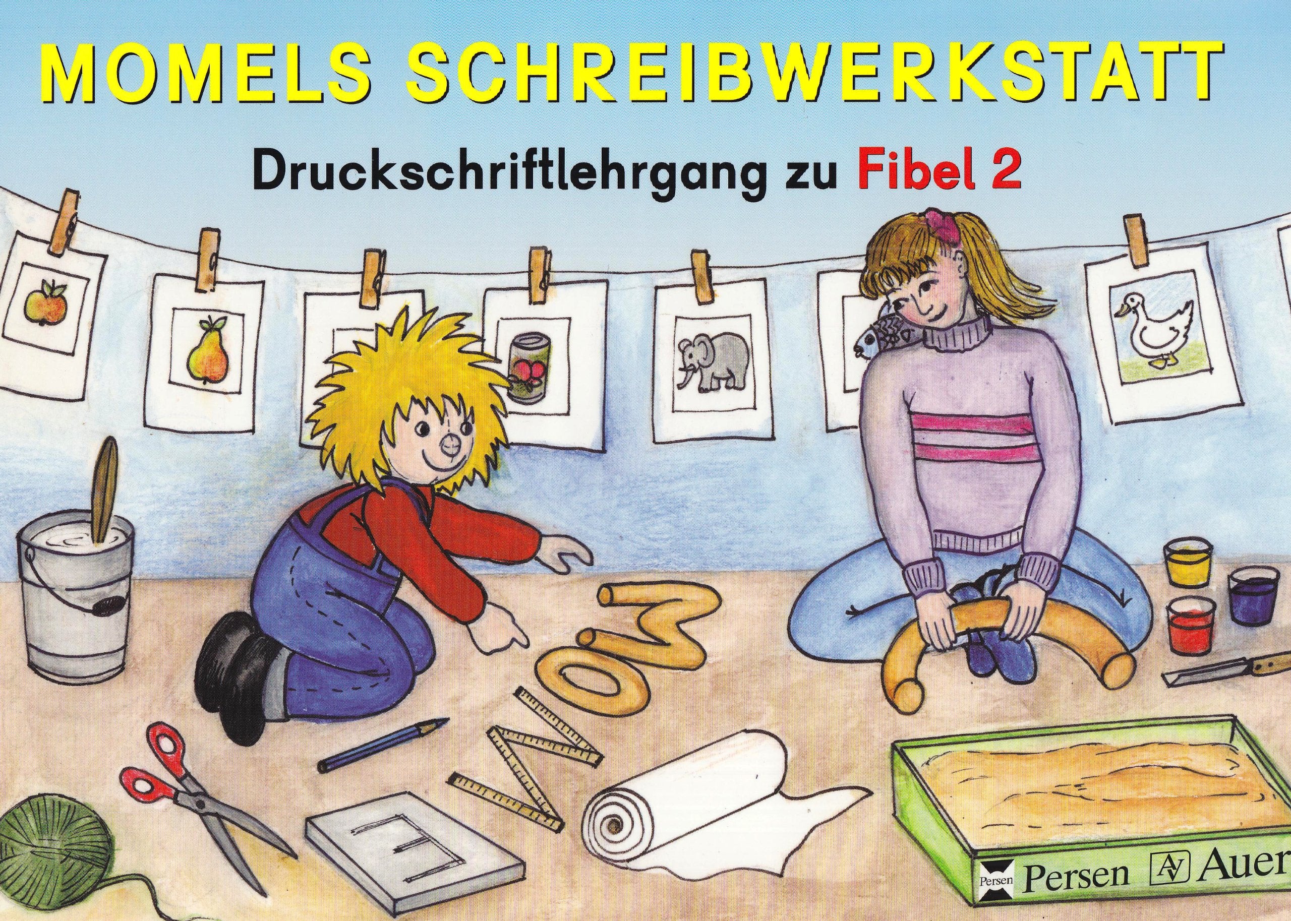Momels Schreibwerkstatt: Druckschriftlehrgang zu Fibel 2 Learning & Reference