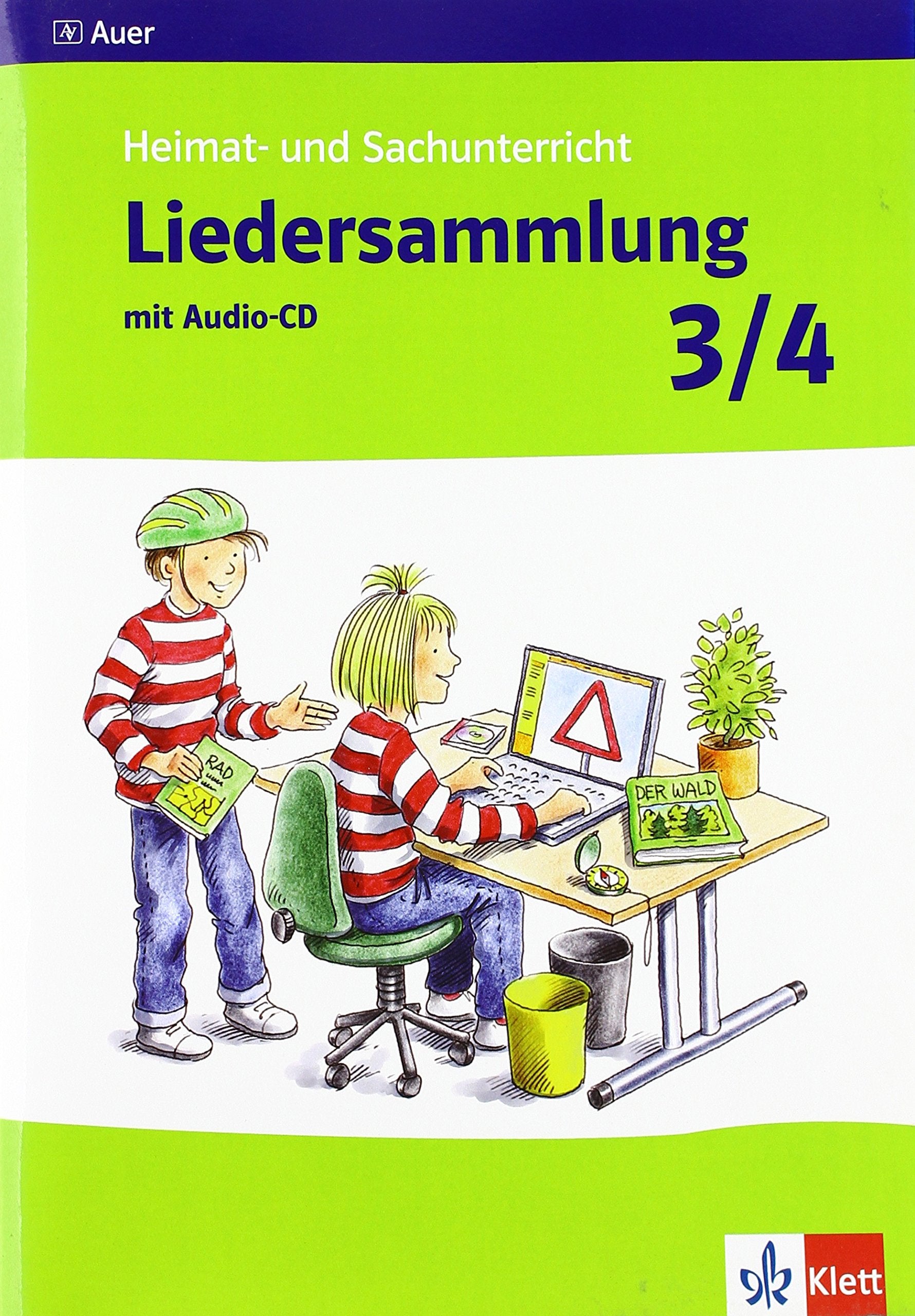 Das Auer Heimat- und Sachbuch. Ausgabe Bayern / Liedersammlung mit Audio-CD 3./4. Jahrgangsstufe Study Guides