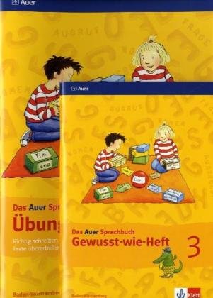 Das Auer Sprachbuch 3. Ausgabe Baden-Württemberg: Übungsheft inkl. Gewusst-wie-Heft Klasse 3 (Das Auer Sprachbuch. Ausgabe für Baden-Württemberg ab 2010) Study Guides