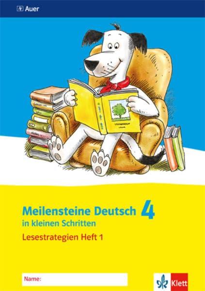 Meilensteine Deutsch in kleinen Schritten. Heft 1. Lesestrategien 4. Schuljahr Study Guides