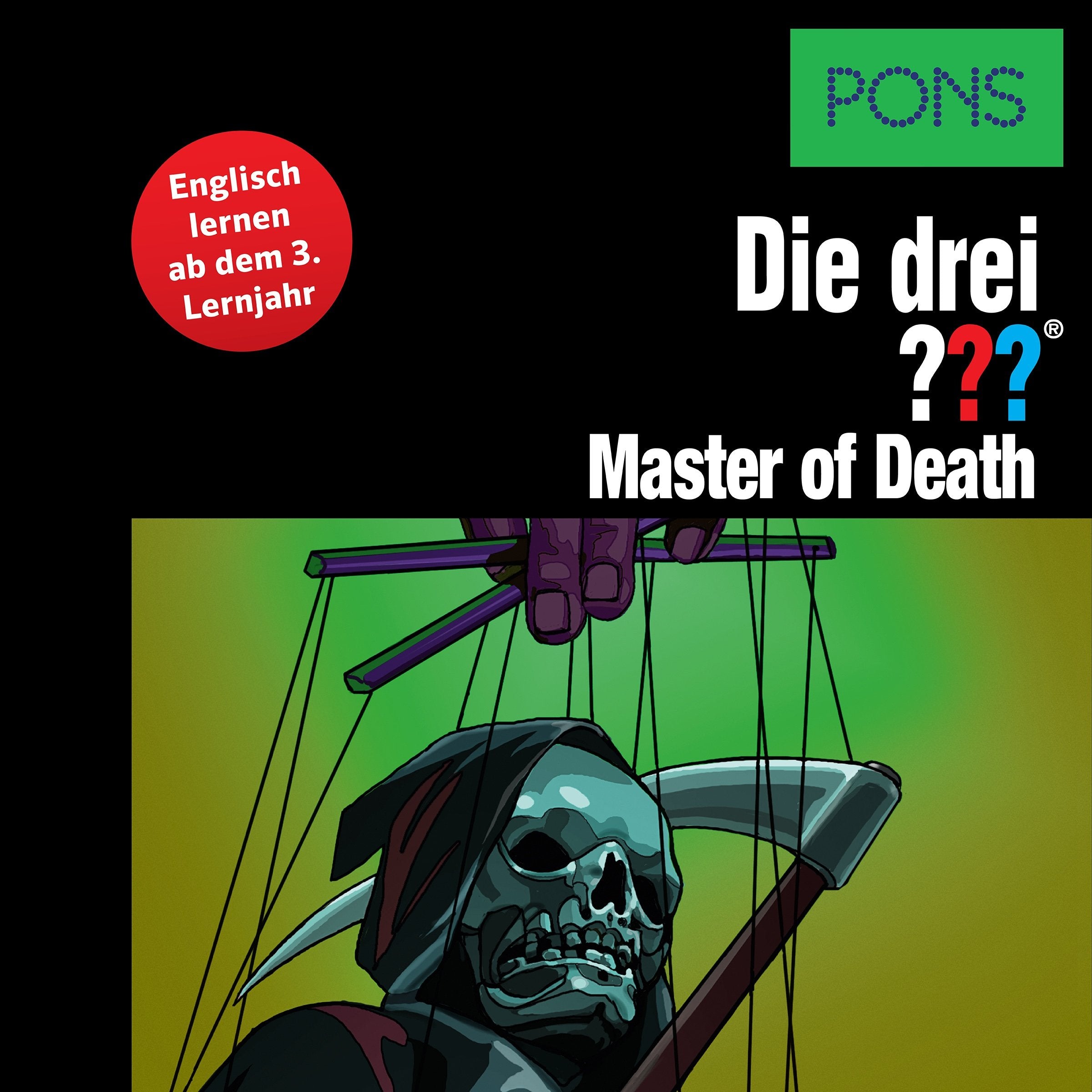 PONS Lektüre Die drei ??? Master of Death: Englisch lernen ab dem 3. Lernjahr. Mit MP3-Hörbuch und E-Book! Study Guides