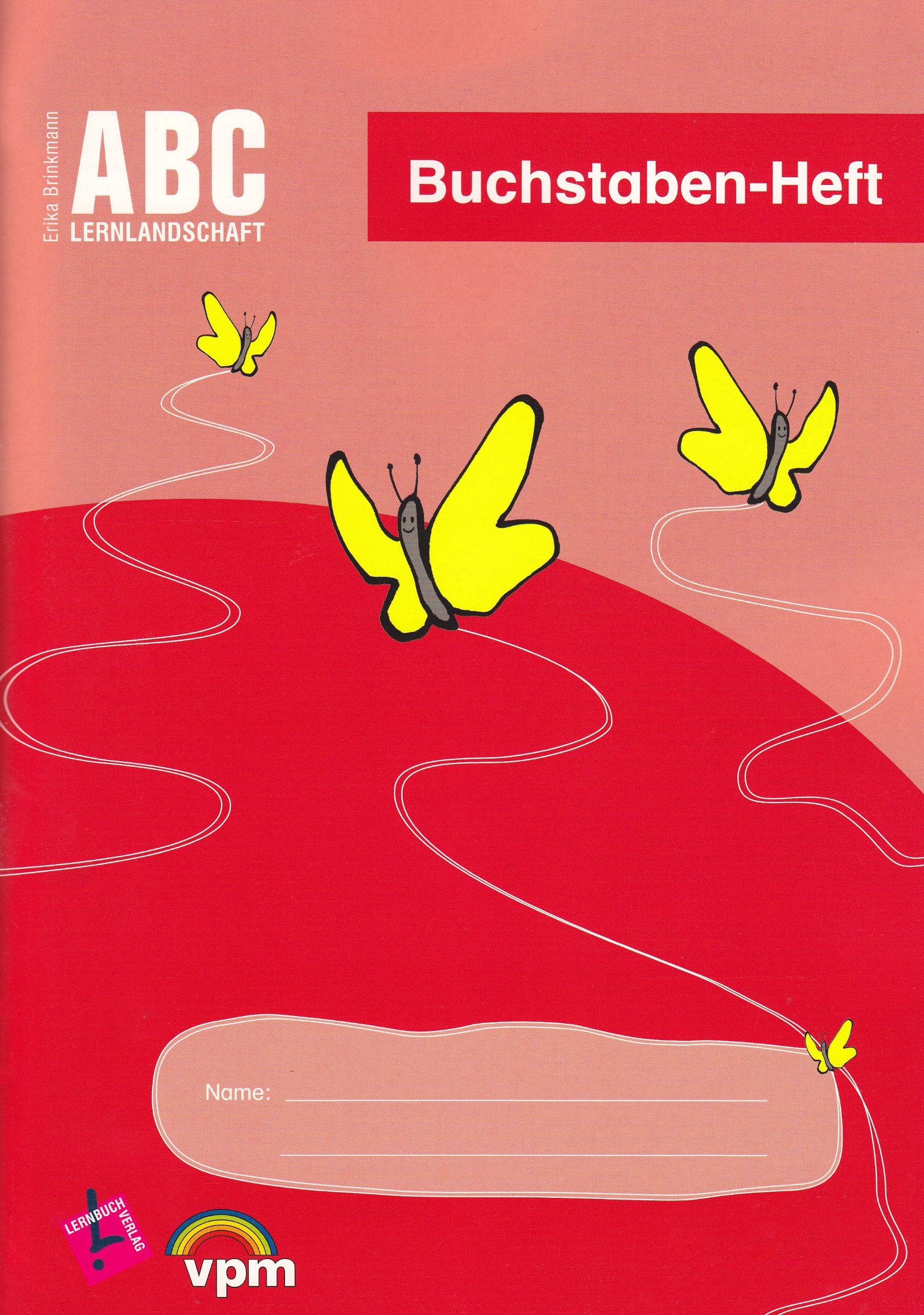 ABC Lernlandschaft. Buchstaben-Heft. Arbeitsheft Study Guides Books