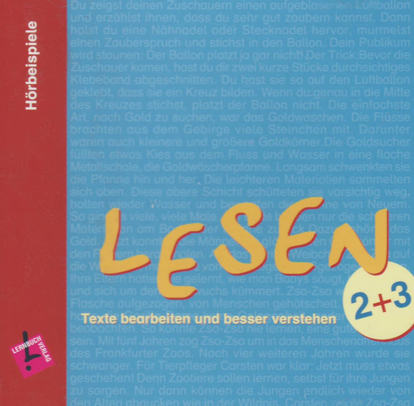 Lernbuch: Lesen 2/3. Texte bearbeiten und besser verstehen: Audio-CD Klasse 2/3: Hörbeispiele Study Guides