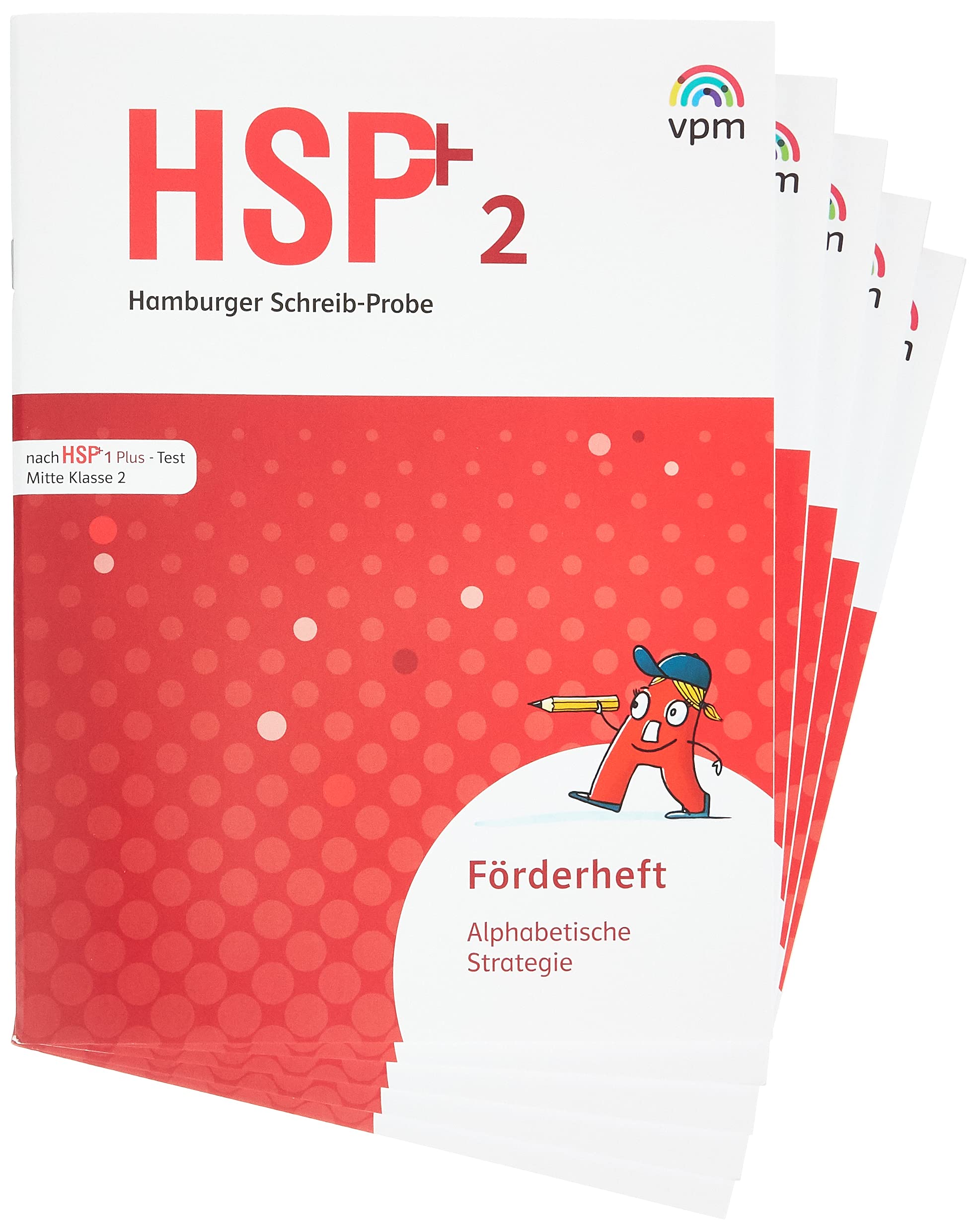 Hamburger Schreib-Probe (HSP) Fördern 2: 5 Förderhefte Alphabetische Strategie Klasse 2 (Hamburger Schreib-Probe (HSP). Ausgabe ab 2021) General education