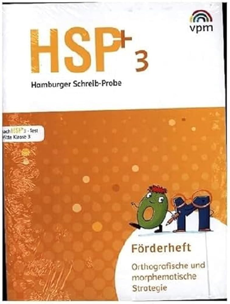 Product Image: Hamburger Schreib-Probe (HSP) Fördern 3
