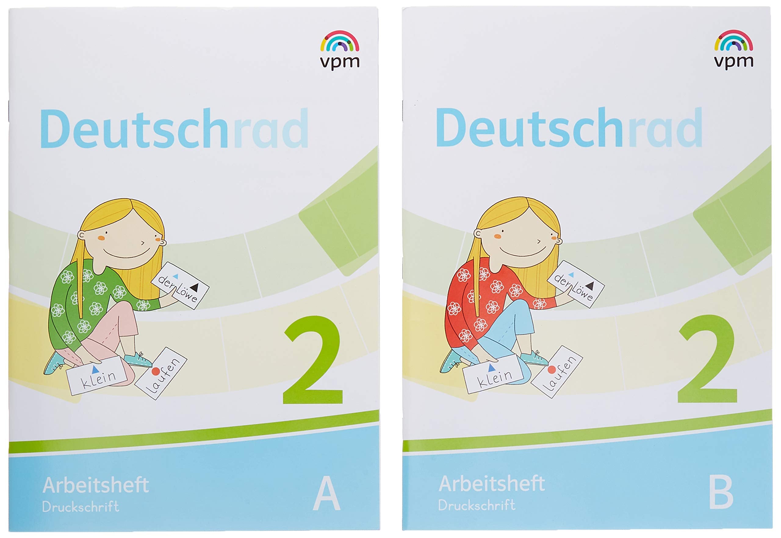 Deutschrad 2. Arbeitsheft Druckschrift Klasse 2 General education