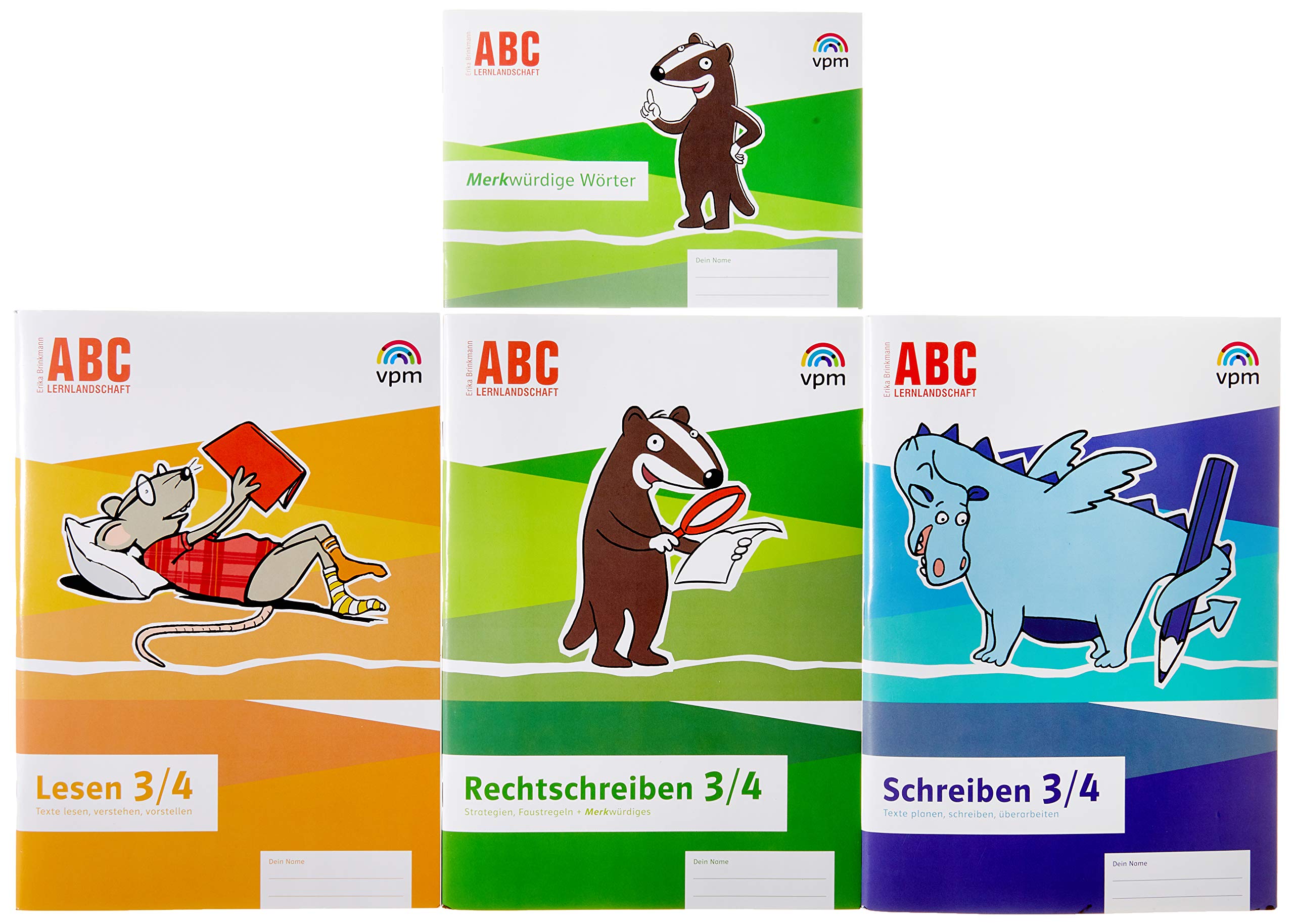 ABC-Lernlandschaft 3/4: Aufbau-Paket: 3 Arbeitshefte Klasse 3/4 (ABC-Lernlandschaft. Ausgabe ab 2019) General education