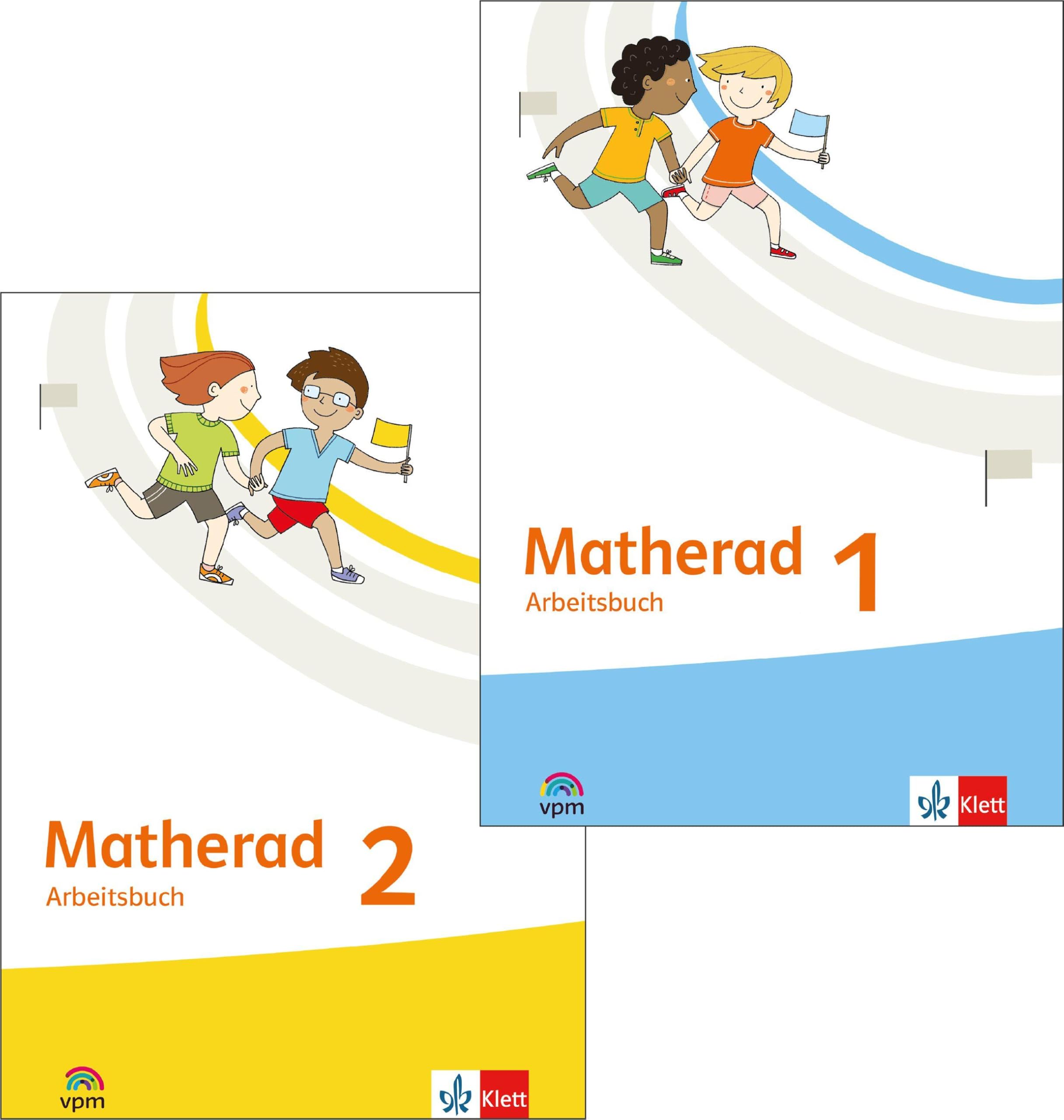 Matherad 1/2: Arbeitsbuch (Paket) Klasse 1/2 (Matherad. Ausgabe ab 2025) Study Guides