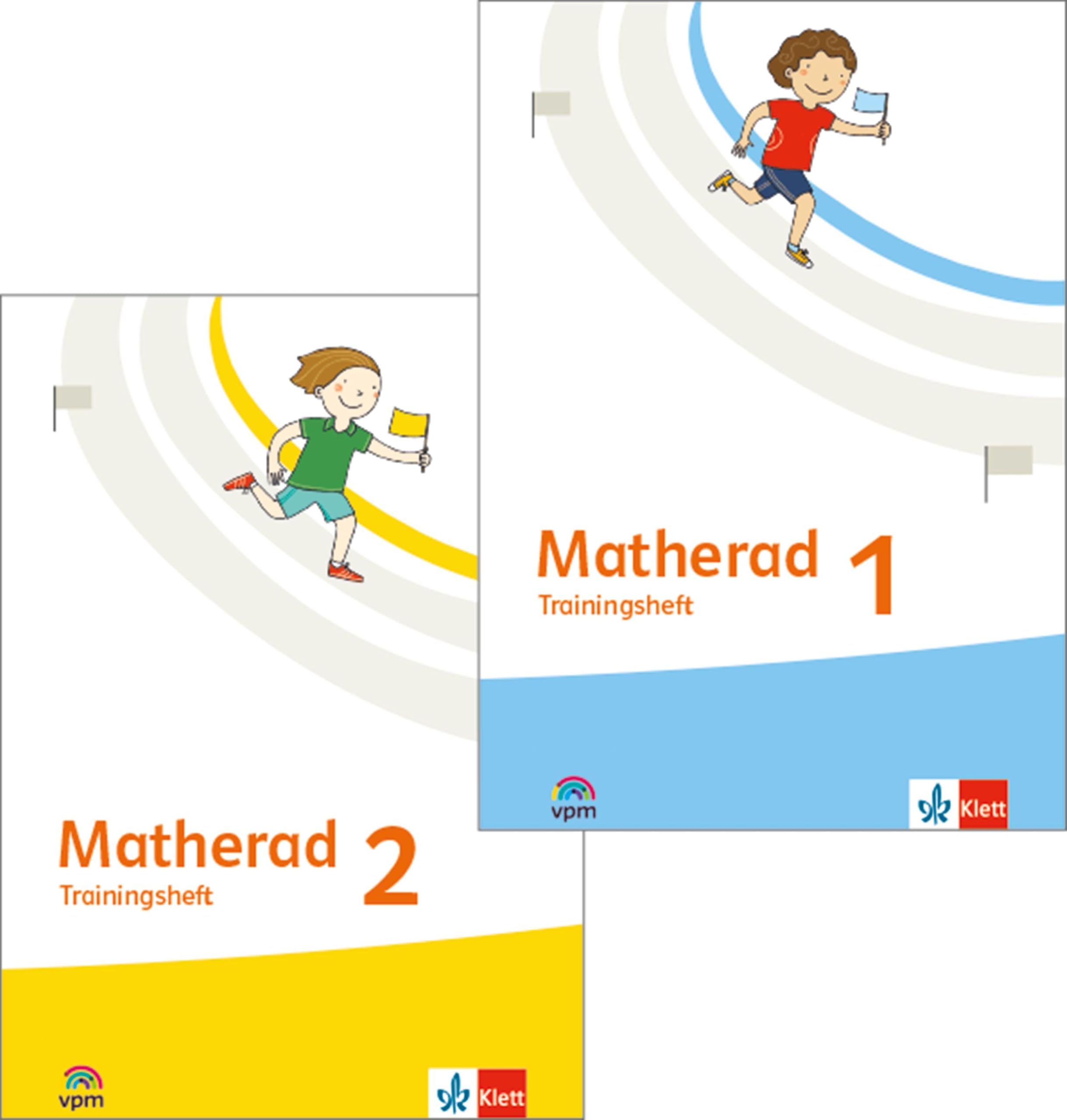 Matherad 1/2: Trainingsheft (Paket) Klasse 1/2 (Matherad. Ausgabe ab 2025) Study Guides